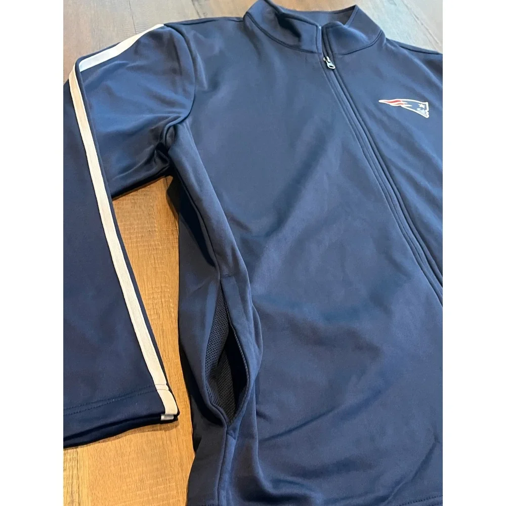 NFL New England Patriots Official Team Apparel Navy Full Zip Jacket
Mens XL - Picture 4 of 8